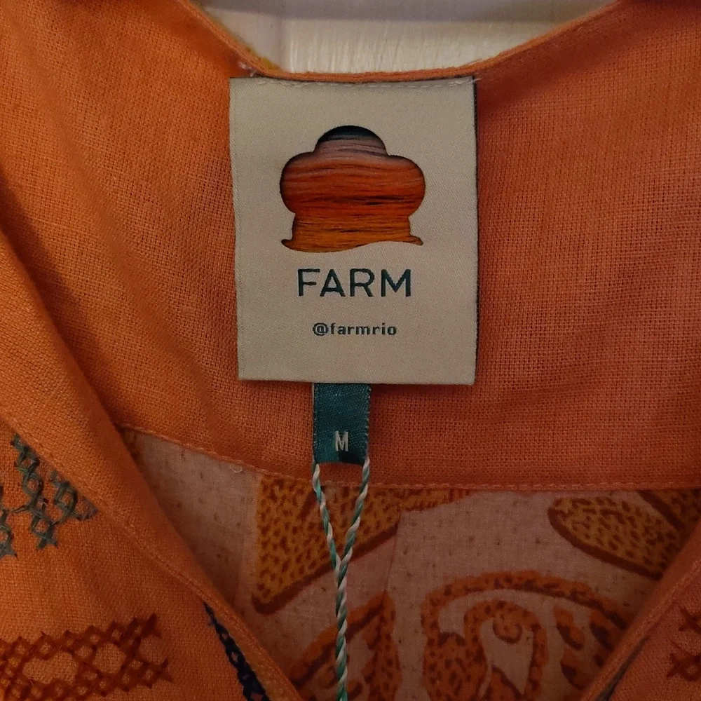 NWT FARM Rio dress, M. - Picture 2 of 8